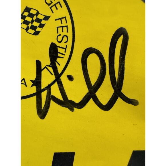Phil Hill Signed Ferrari Sticker 50 Years 1997 Vintage Racing Memorabilia VTG - Picture 4 of 16